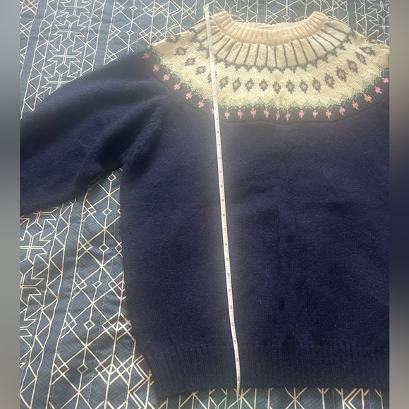Wool Fair Isle Sweater - Picture 7 of 8
